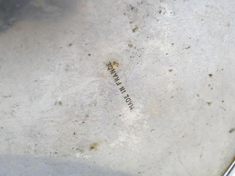 Bonbonniere Art Deco, chromed brass, lacquered wood, France, 1930s. - 23953