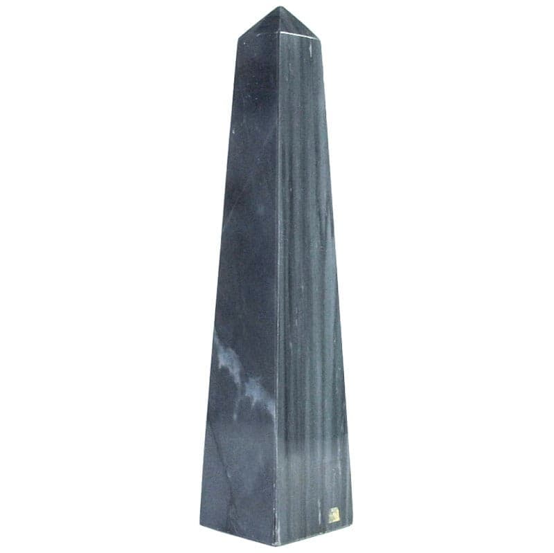 Decorative Obelisk, black marble, Italy, 21st c. - 321753