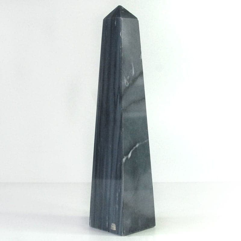 Decorative Obelisk, black marble, Italy, 21st c. - 321751