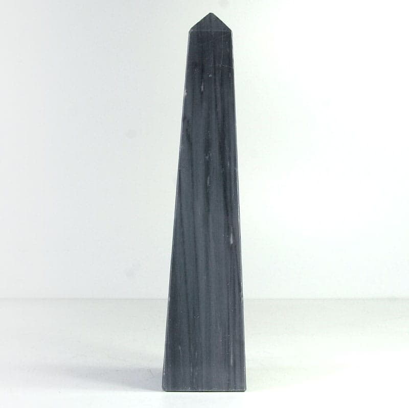 Decorative Obelisk, black marble, Italy, 21st c. - 321752