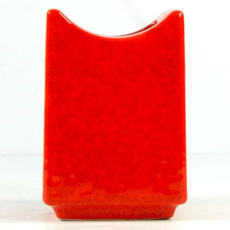 Wazon ceramiczny czerwony, Włochy, lata 60. - 321744
