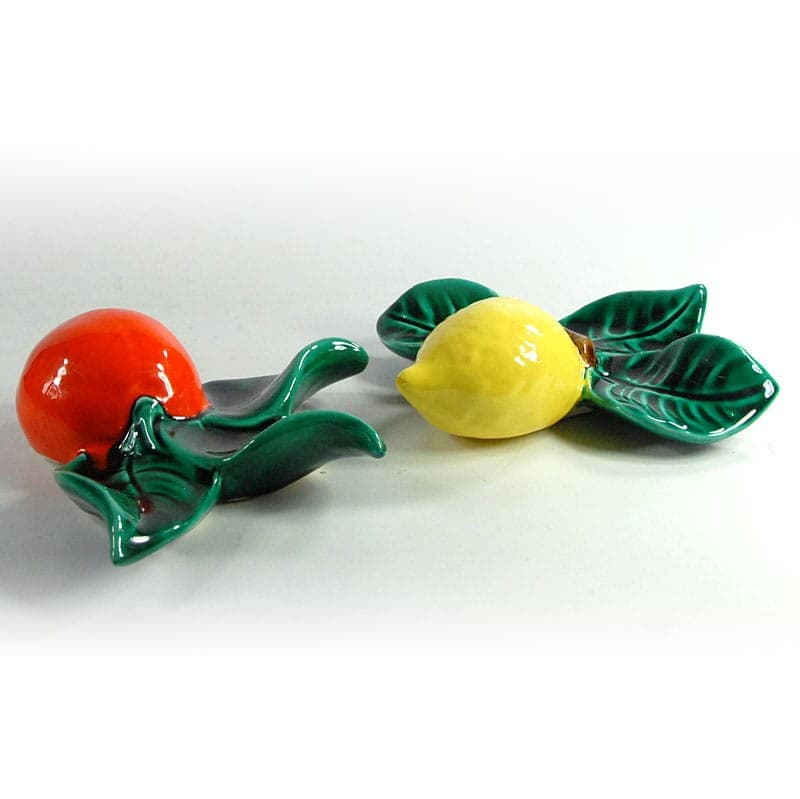 Pair of Decorative Fruits, ceramics, by A. Ferlay, France, 1960s. - 321669