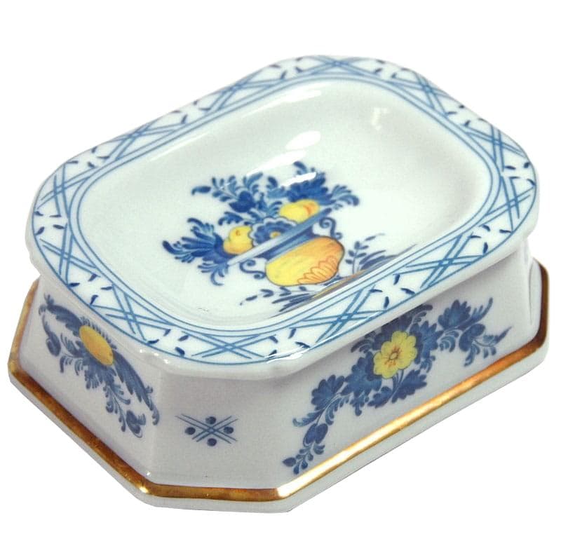 Mydelniczka, porcelana biała, Vista Alegre, Portugalia, lata 80.