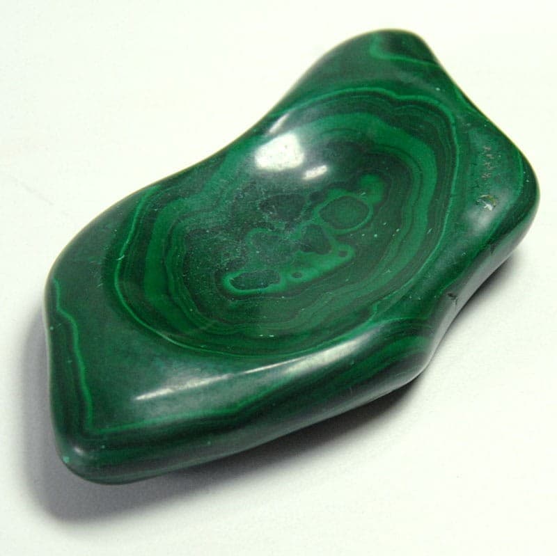 Paterka, malachit zielony, lata 70. - 321535