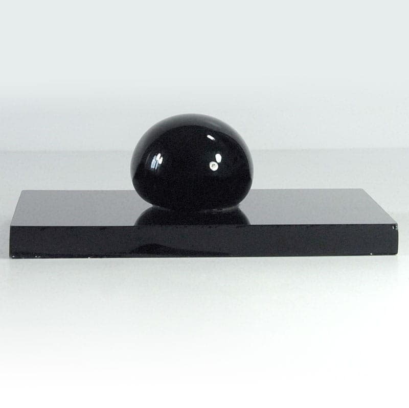 Paperweight Art Deco, black glass, 1930s. - 321504