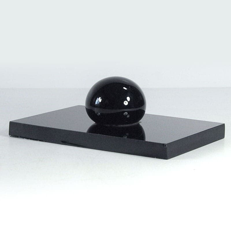 Paperweight Art Deco, black glass, 1930s. - 321503