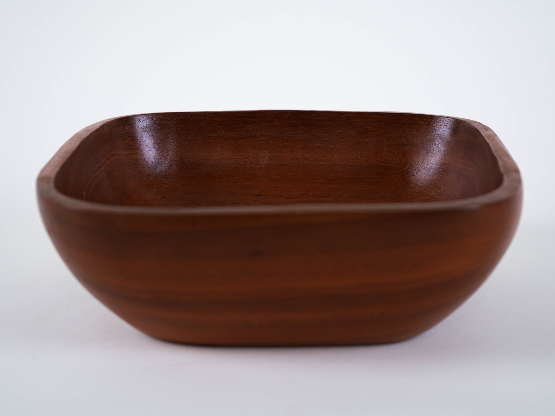 Bowl, teak brown, Denmark, 1960s. - 321990