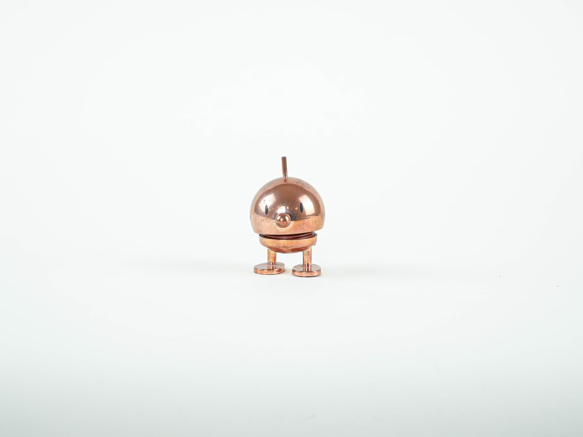 Figurine Hoptimist, copper, by H. G. Ehrenreich, HOPTIMIST, Denmark, 1960s. - 322191