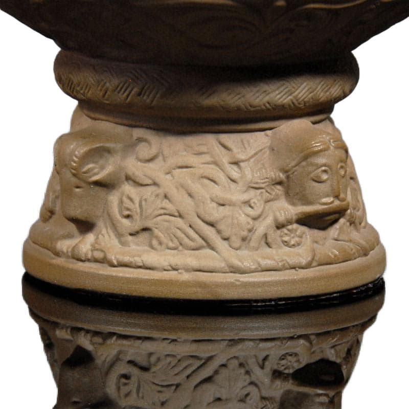Decorative goblet, brown blue, stoneware glaze, Michael Andersen & Son, Denmark, 1960s. - 324061