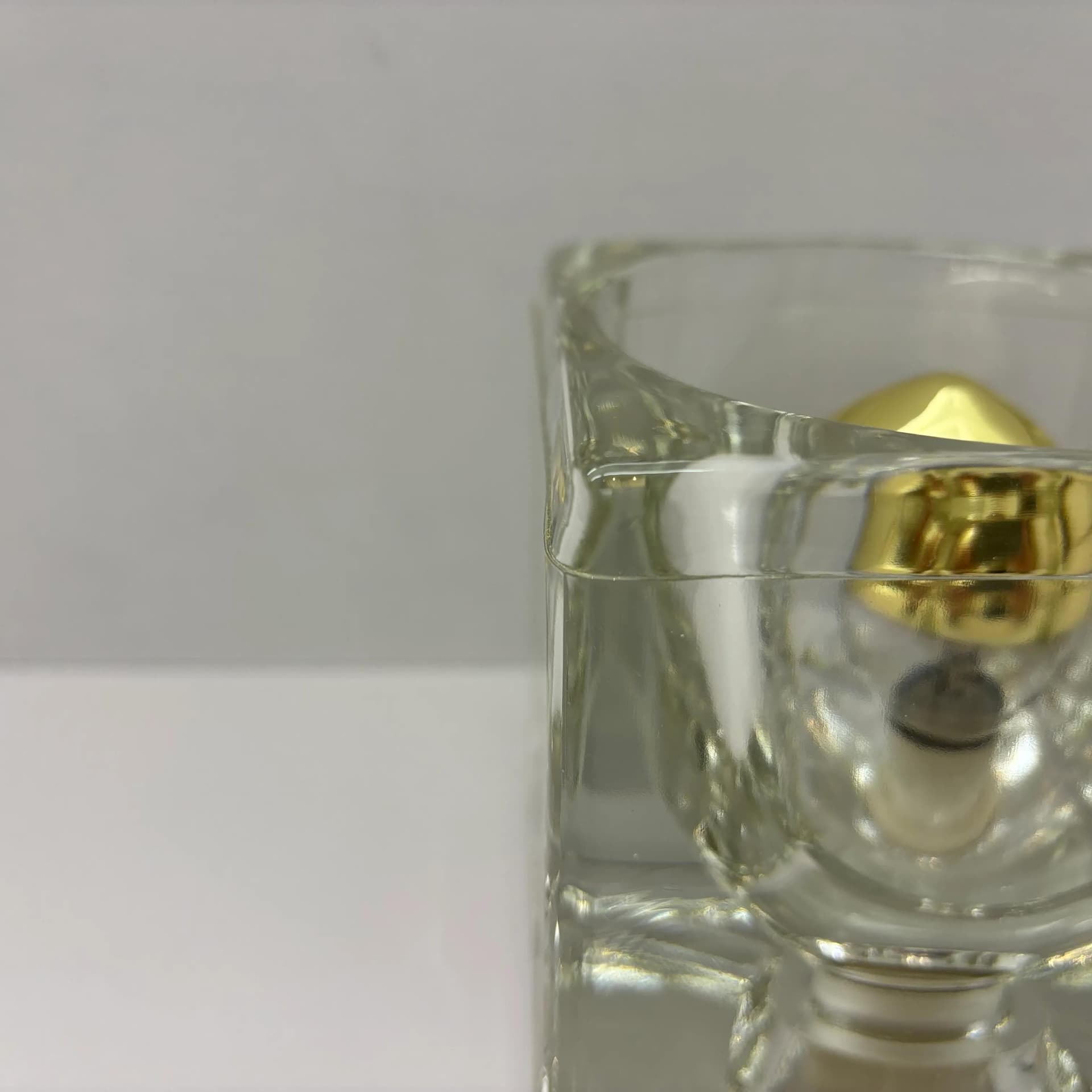 Lampka nocna, szkło transparentne, Peill & Putzler, Niemcy, lata 70. - 24169