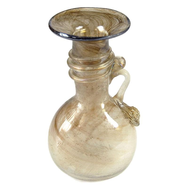 Vase Scavo, beige glass, Murano, Italy, 21st c. - 324025