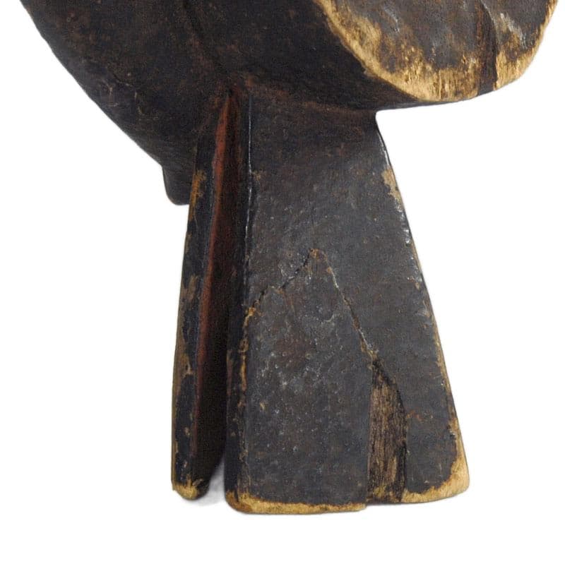 Rzeźba plemienna Mama Kantana, brązowo-czarna, drewno, Nigeria, XX w. - 324014