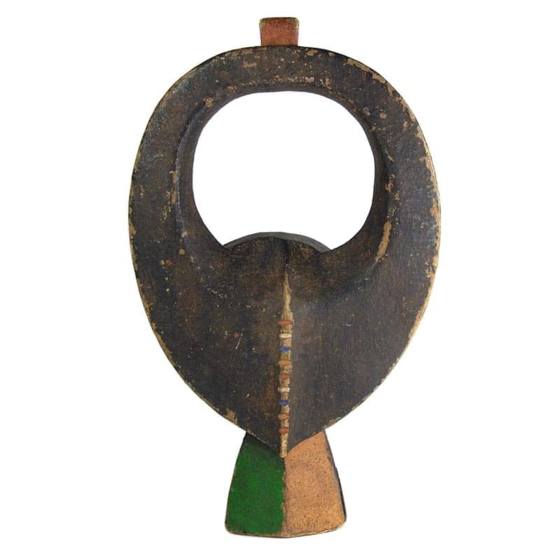 Rzeźba plemienna Mama Kantana, brązowo-czarna, drewno, Nigeria, XX w. - 324013