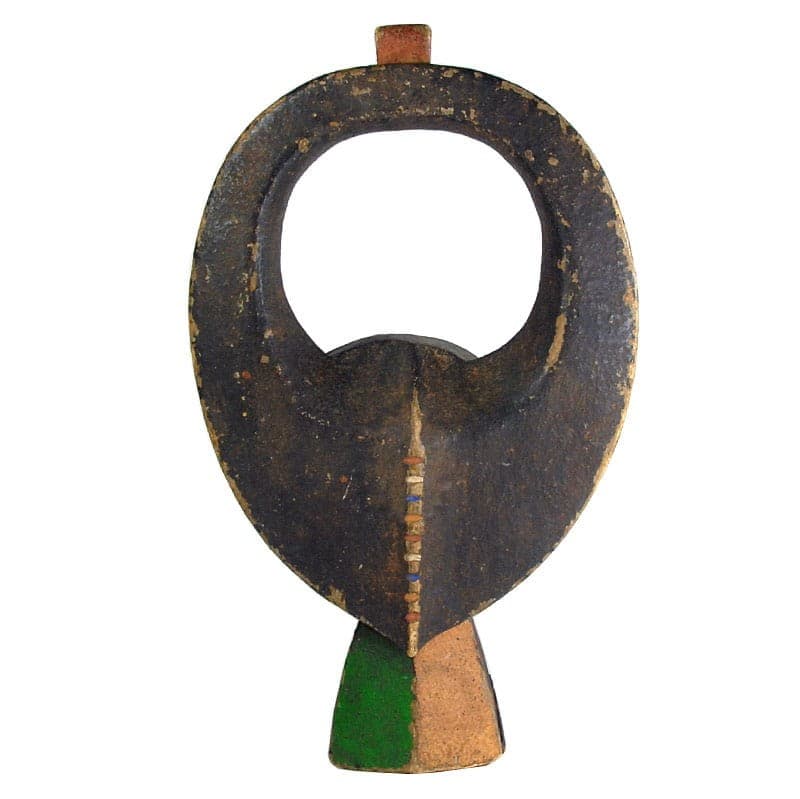 Rzeźba plemienna Mama Kantana, brązowo-czarna, drewno, Nigeria, XX w. - 322434