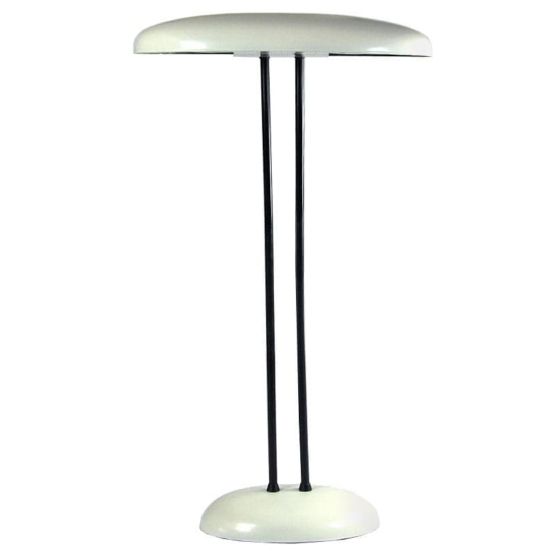 Table lamp, white, metal, Brilliant Leuchten, Germany, 1990s. - 322865