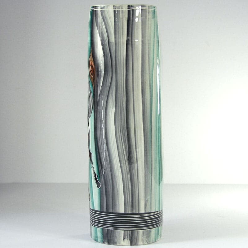 Floor Vase Sgraffito, Multicolour Ceramic, Italy, 1960s. - 323738