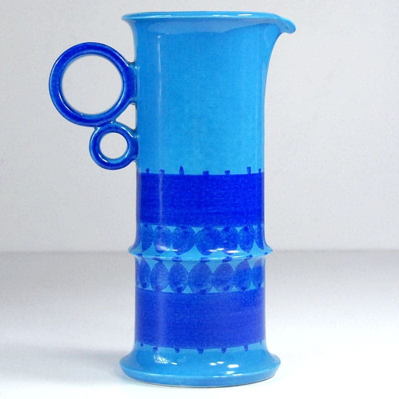 Ceramic vase, blue, by R. Neue, Hutschenreuther, Germany, 1960s. - 323713