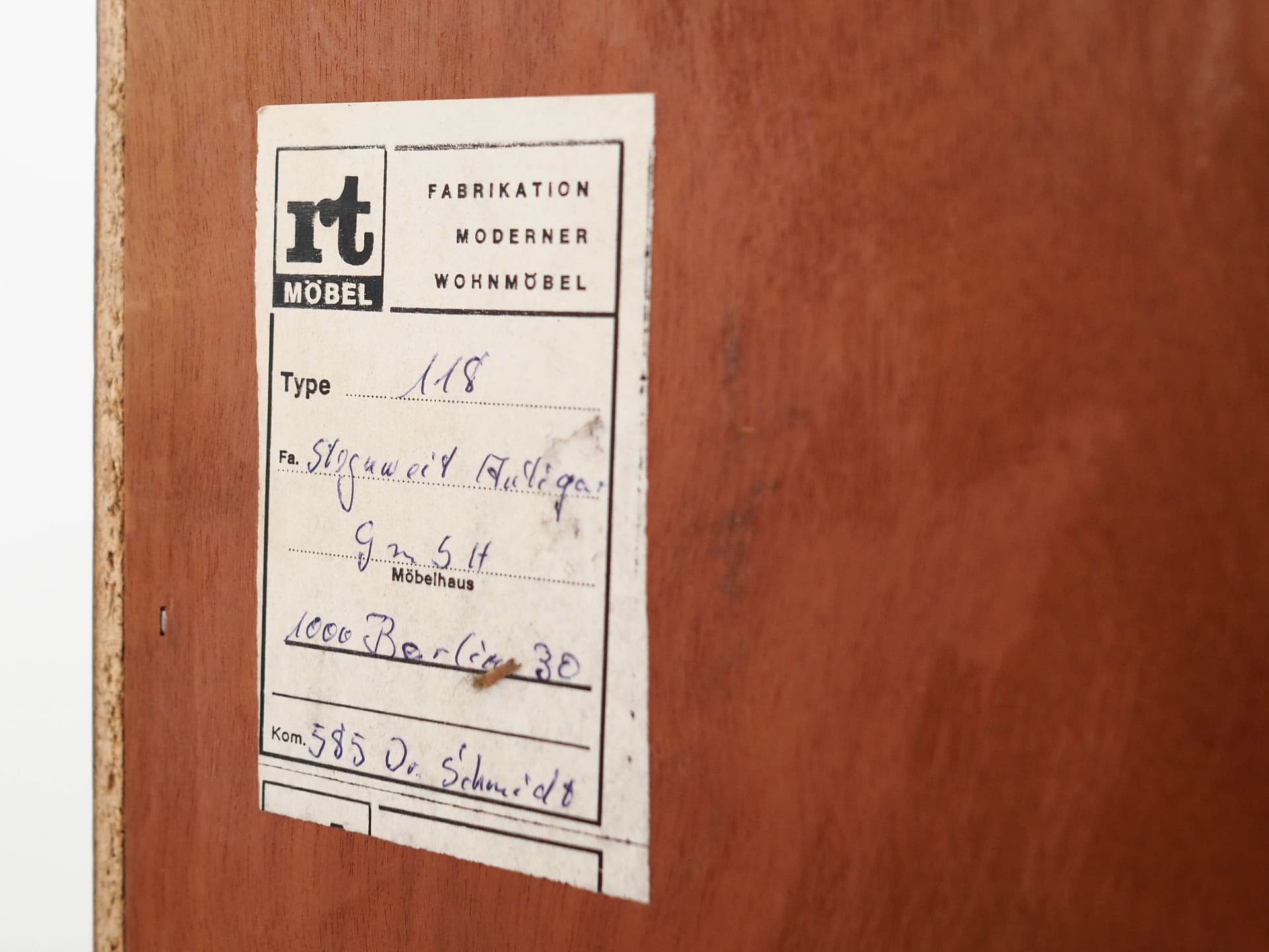 Regał, tek, RT Möbel, Niemcy, lata 70. - 325003