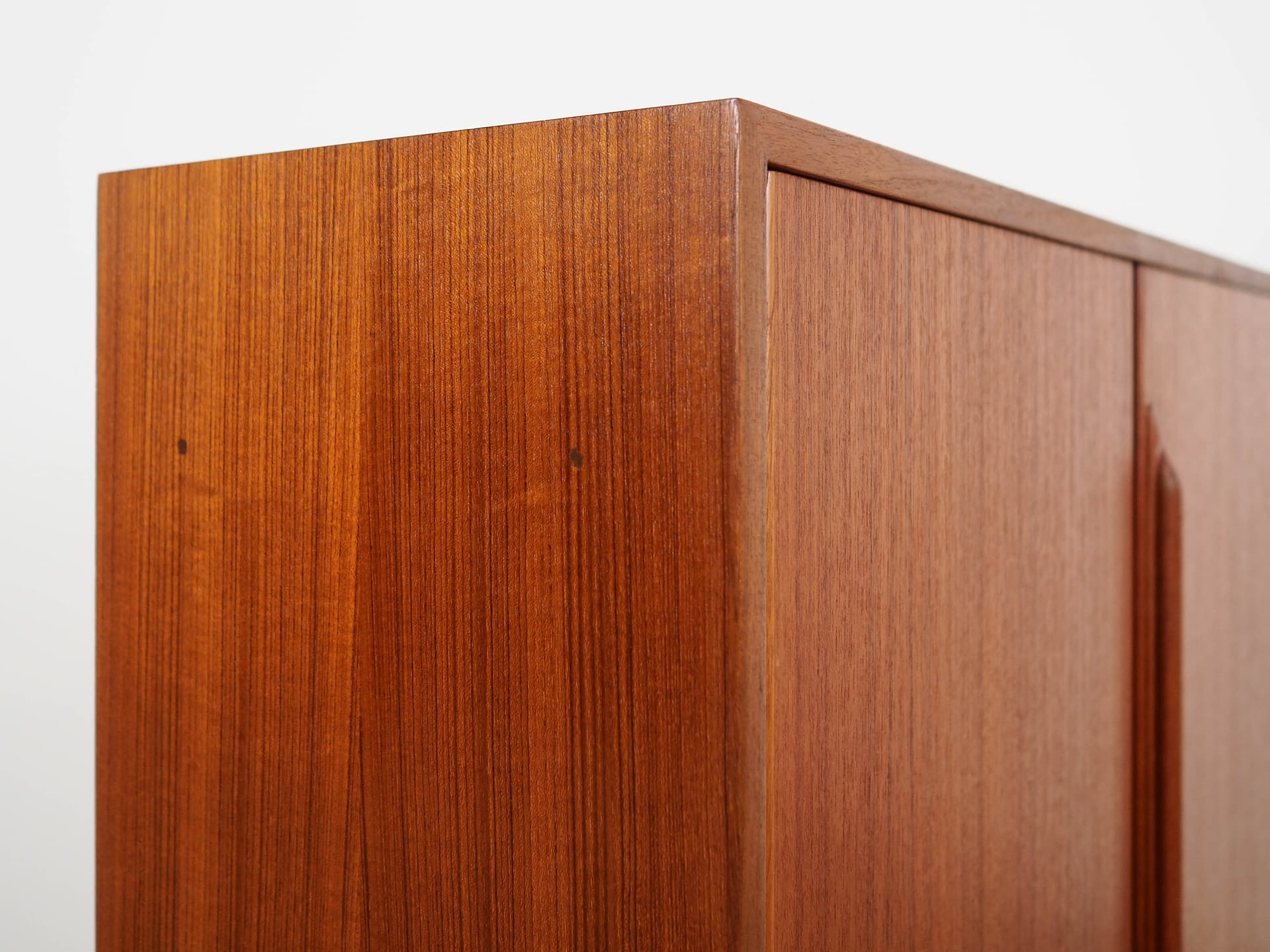 Cabinet, brown teak, Germany, 1970s. - 325025