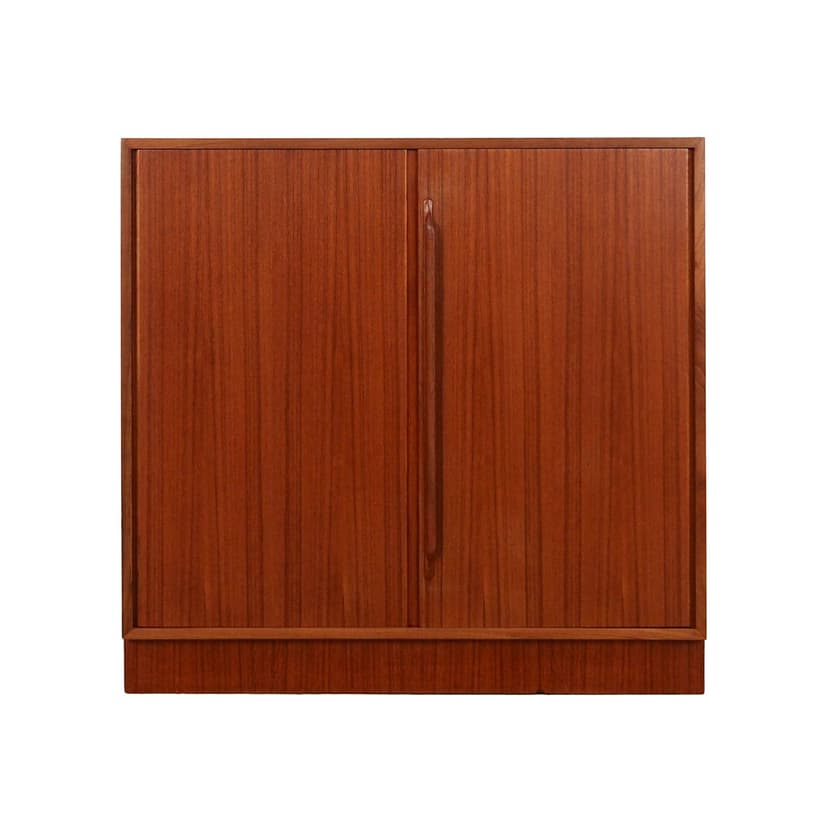 Cabinet, brown teak, Germany, 1970s.
