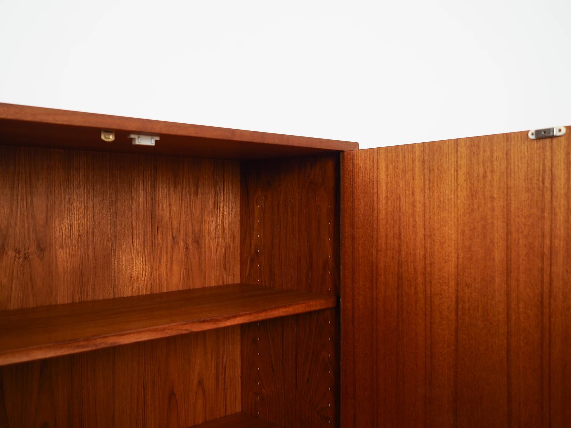Cabinet, brown teak, Germany, 1970s. - 325024