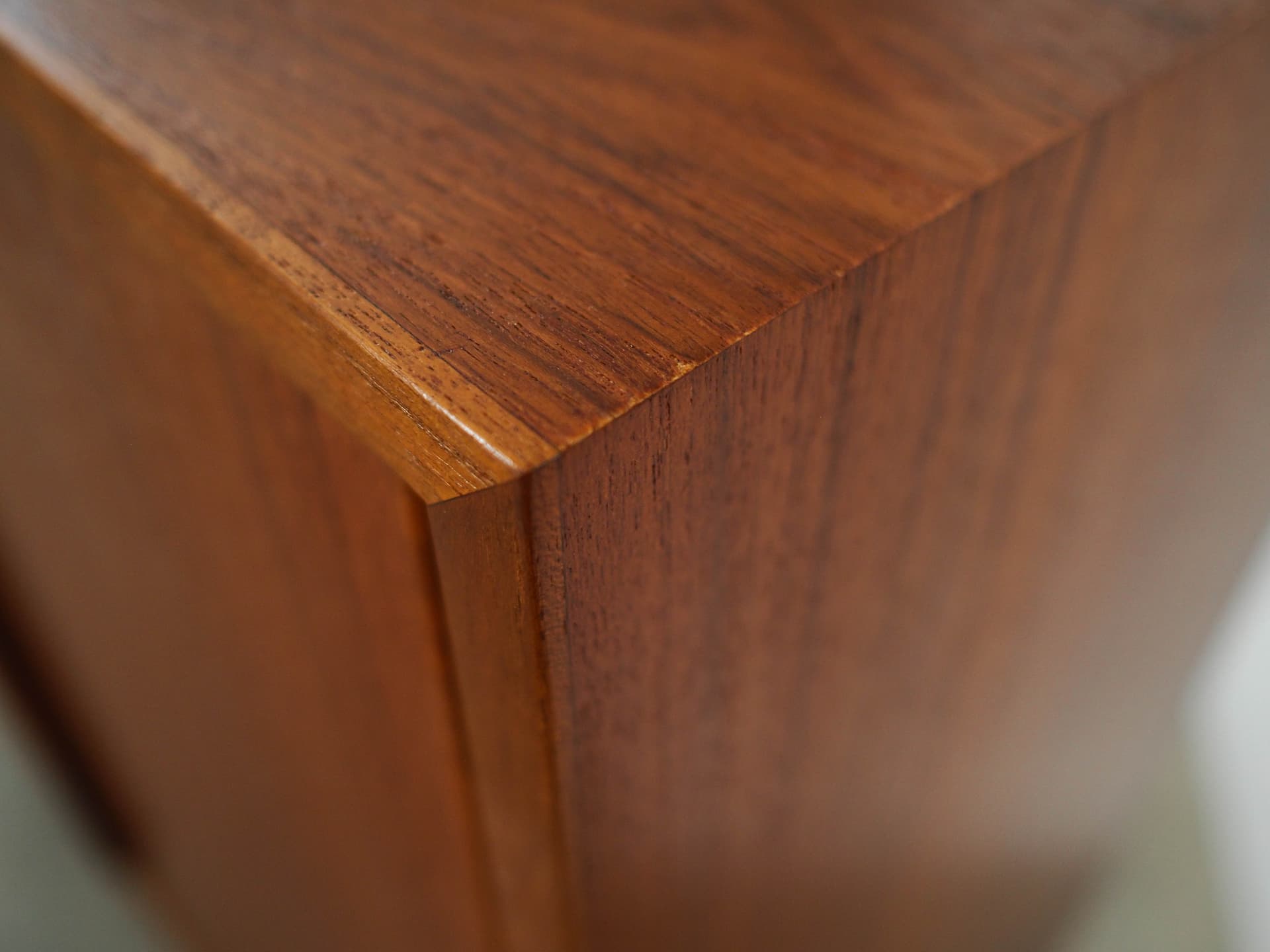 Cabinet, brown teak, Germany, 1970s. - 325026