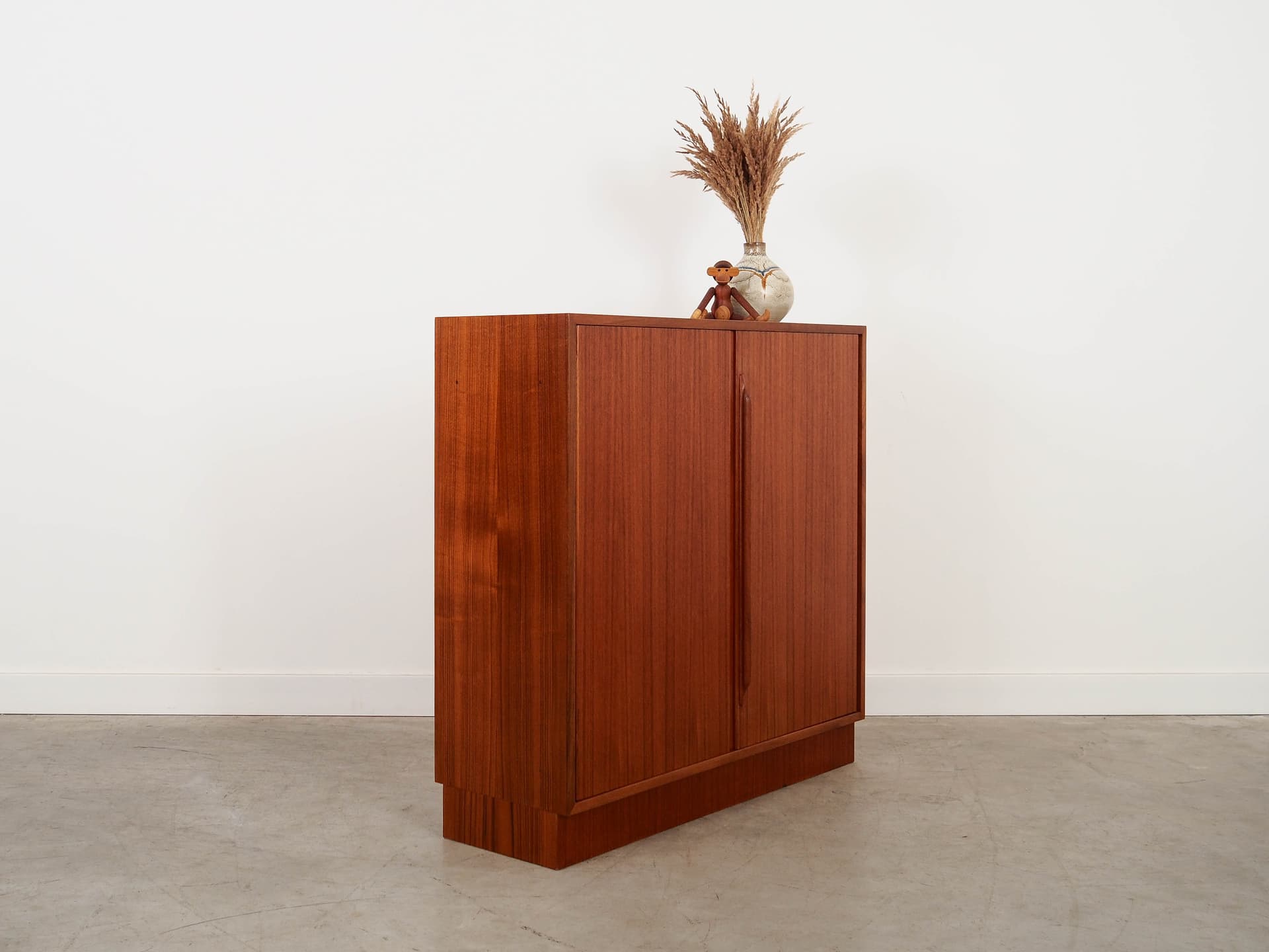 Cabinet, brown teak, Germany, 1970s. - 325019