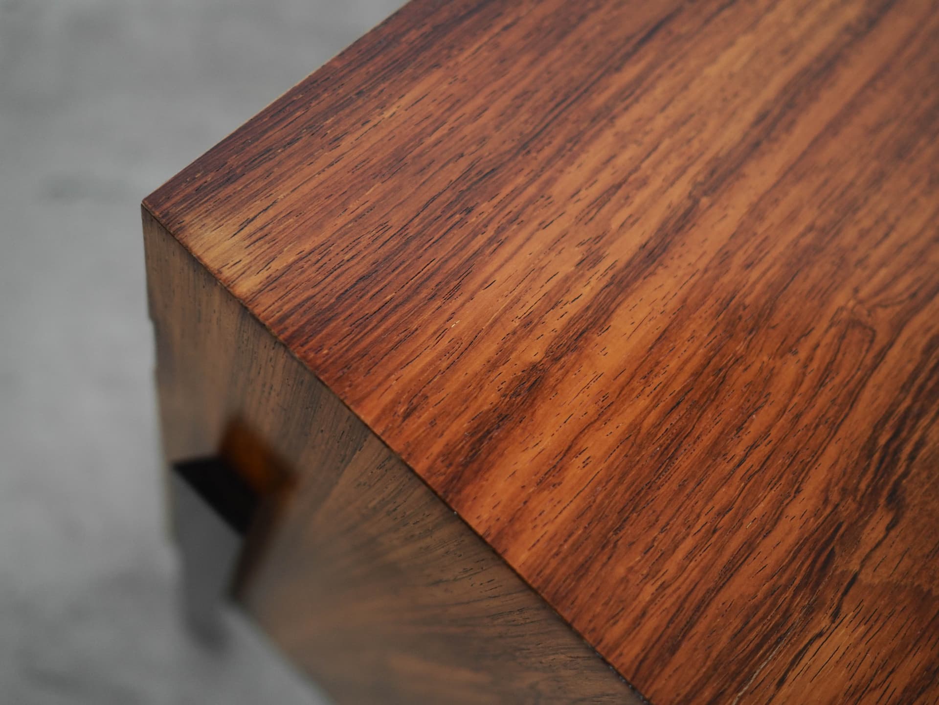 Bar cabinet, brown rosewood, Denmark, 1970s. - 325043