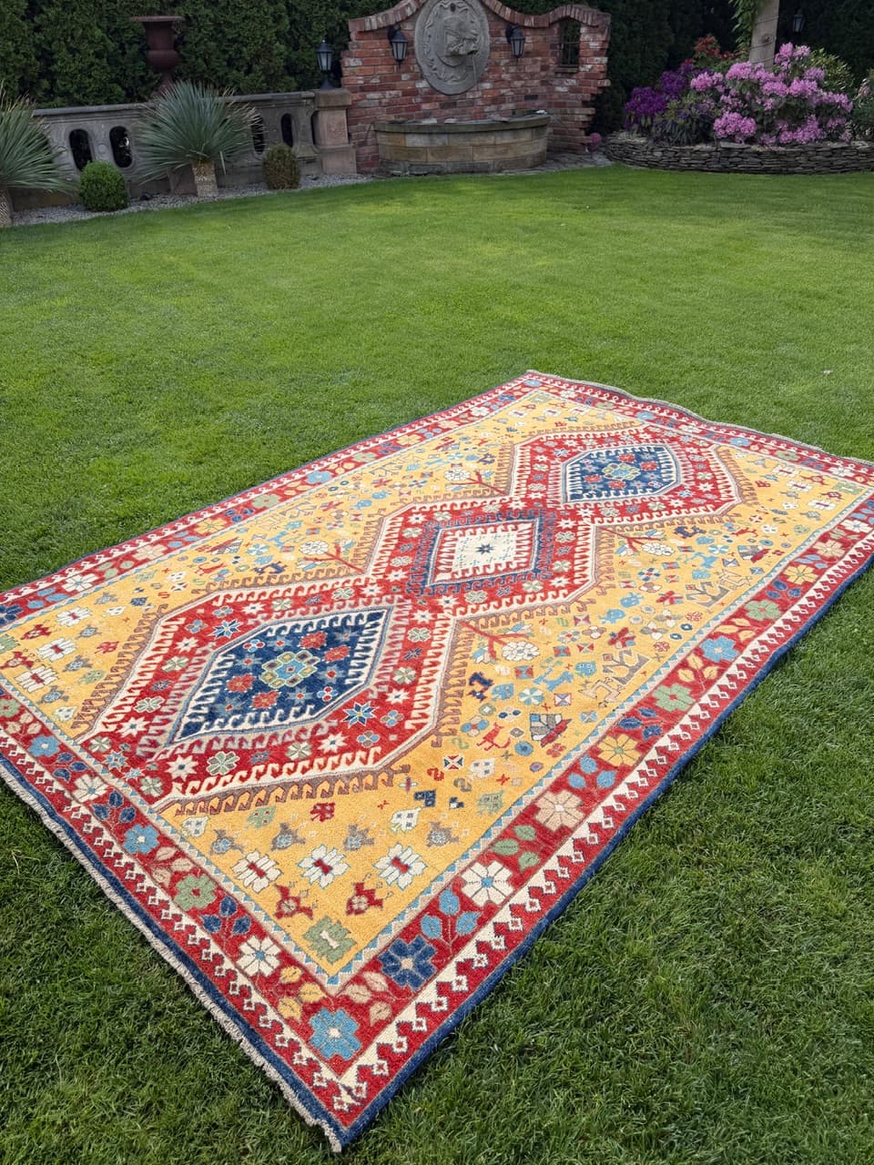Rug Ziegler Kazak 300x200 cm, multicolor wool, Pakistan - 325132