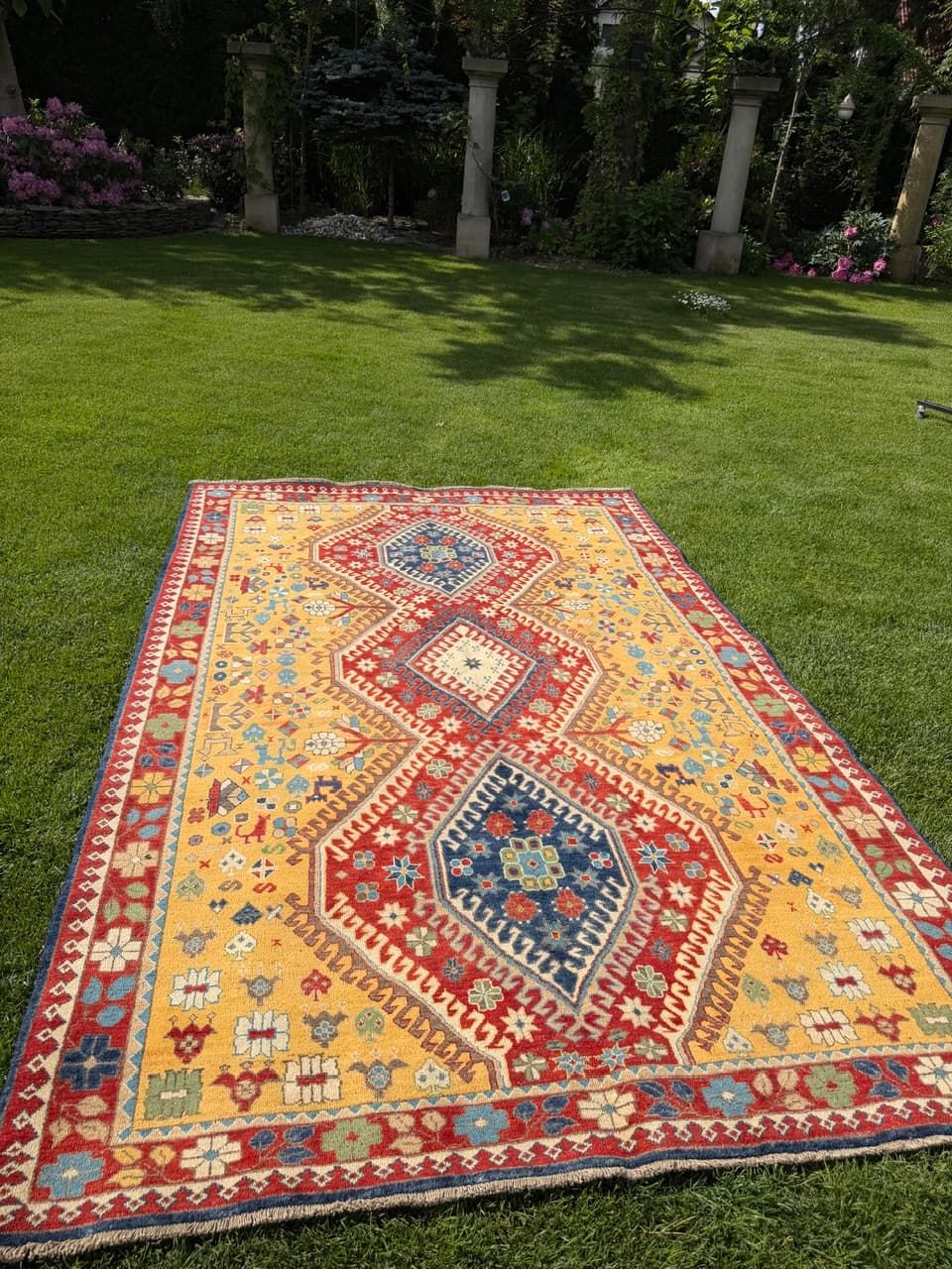 Rug Ziegler Kazak 300x200 cm, multicolor wool, Pakistan - 325133