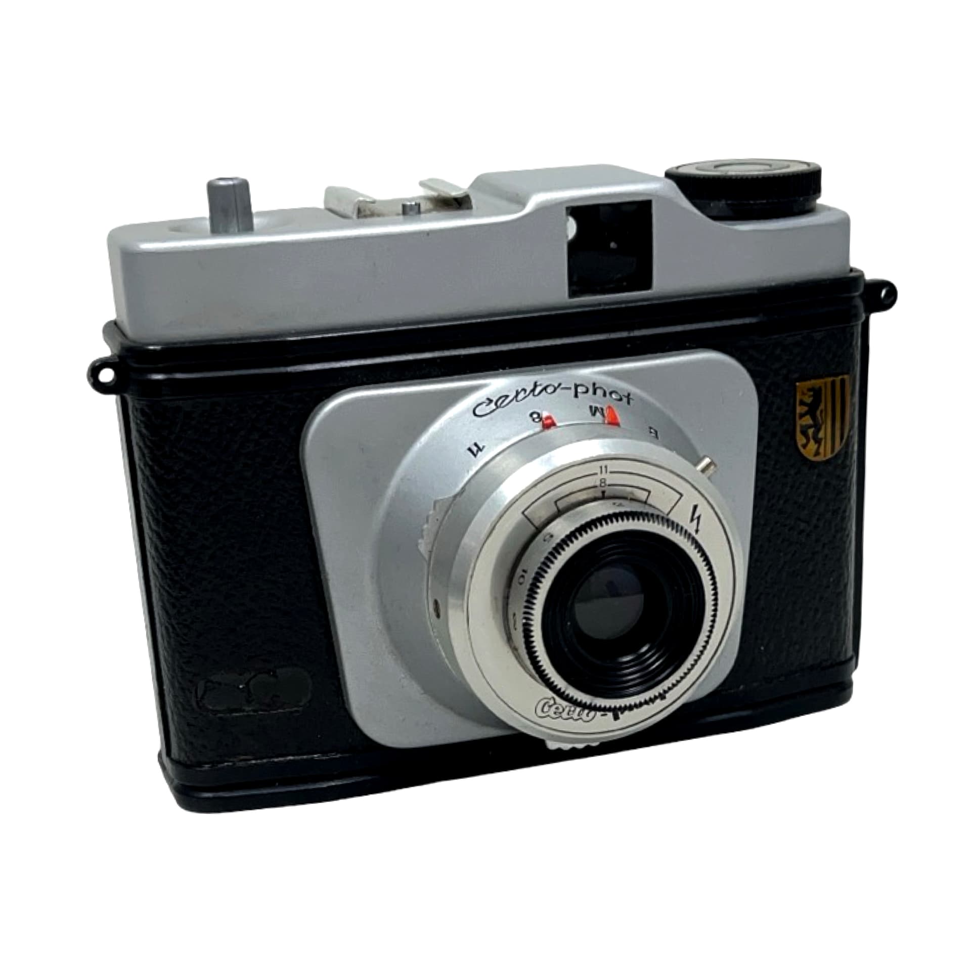 Camera Certo-Phot, black metal, East Germany, 1950s - 325267