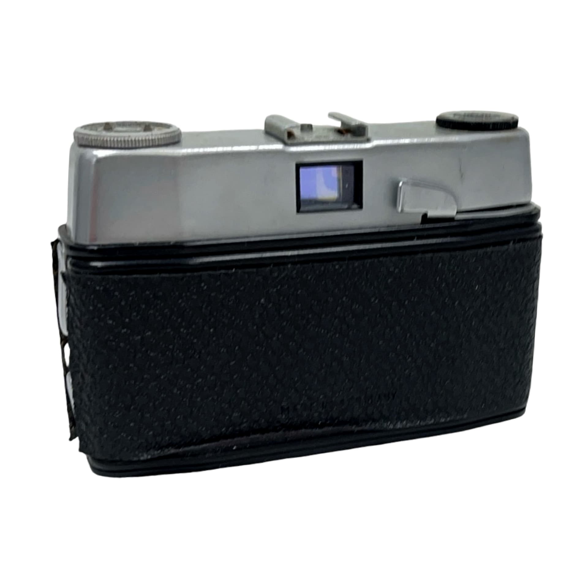 Camera Dacora Dignette, silver metal, black leather, Germany, 1950s - 325335