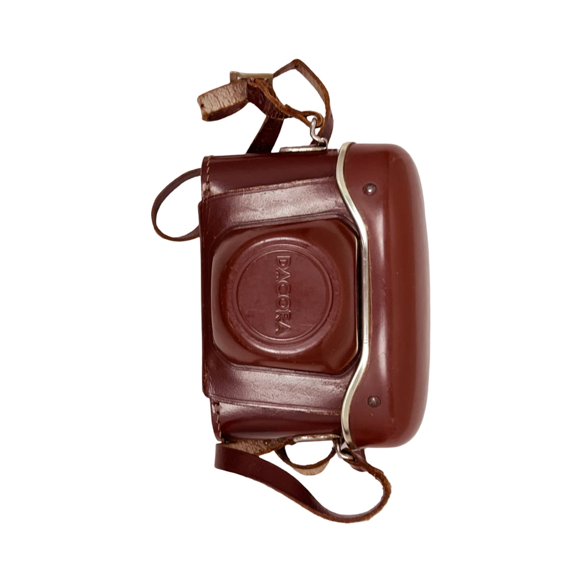 Camera Dacora Dignette, silver metal, black leather, Germany, 1950s - 325340