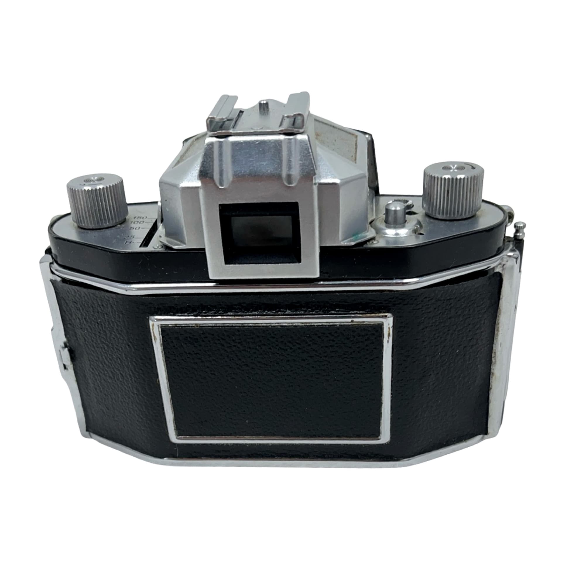 Camera Exa, silver black, metal leather, Germany, 1950s - 325360