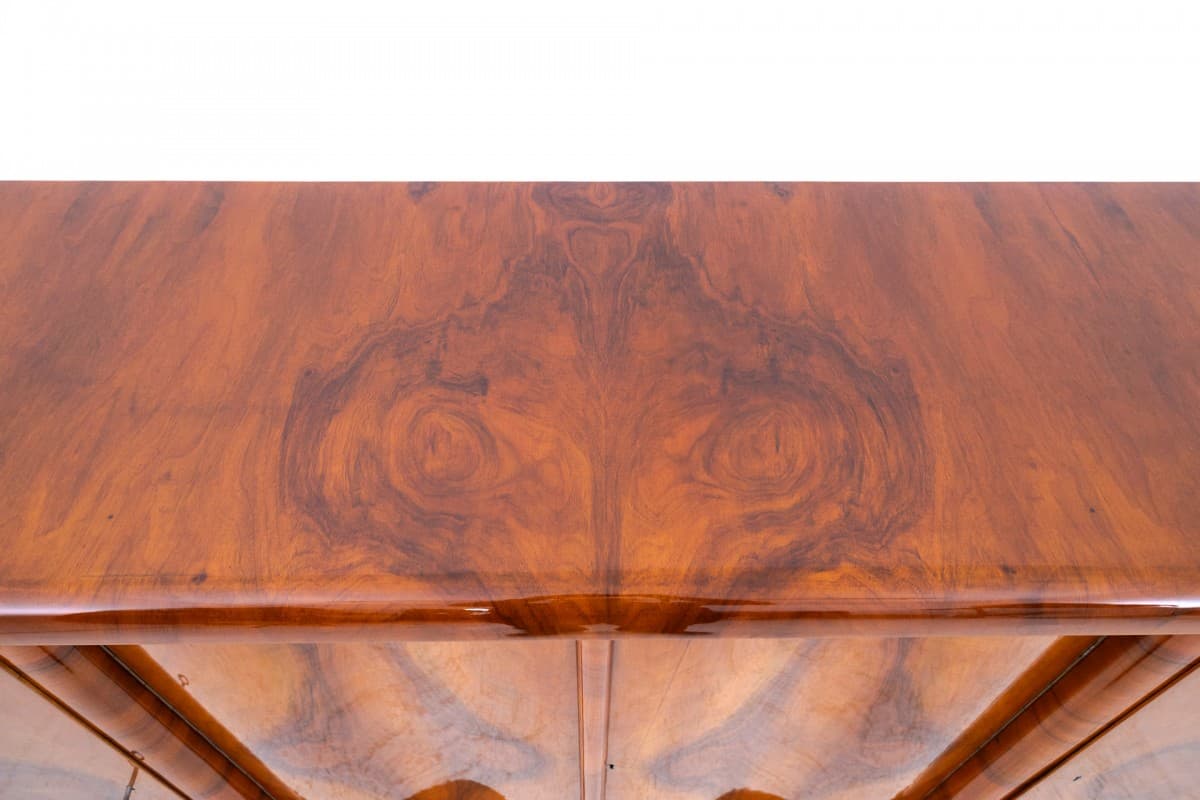 Sideboard Art Deco, brown, wood, Poland, 1940s. - 325629