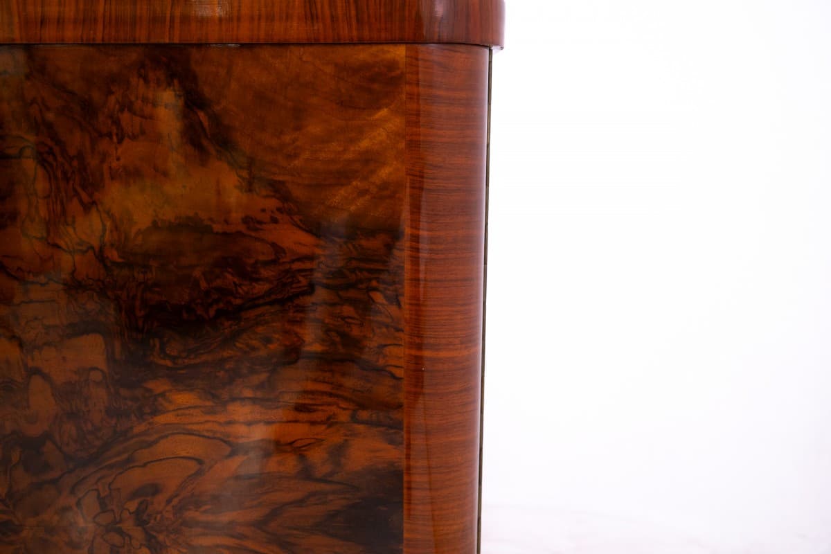 Sideboard Art Deco, walnut brown, Poland, 1930s. - 325674