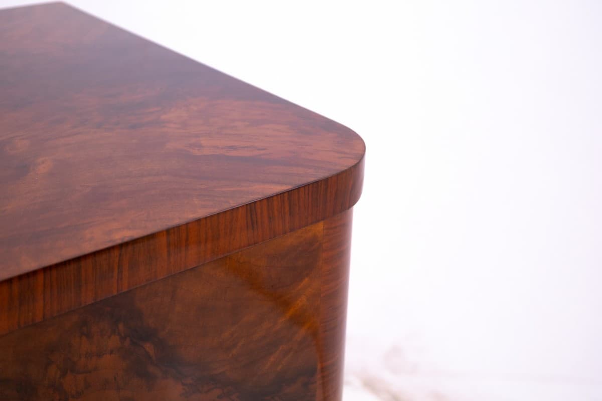 Sideboard Art Deco, walnut brown, Poland, 1930s. - 325672
