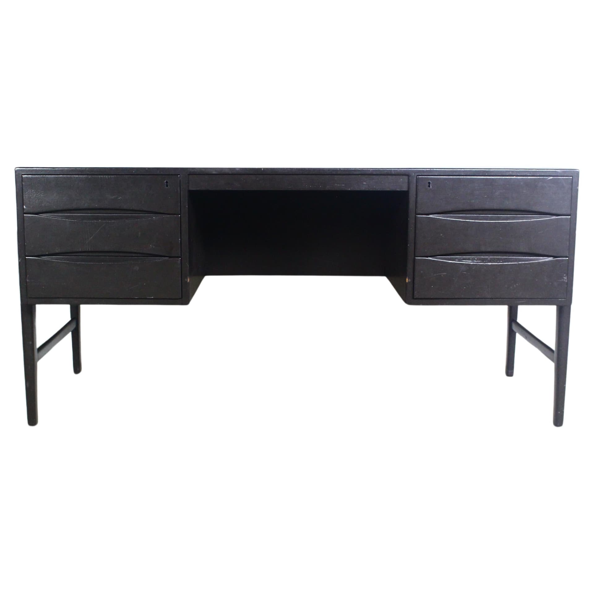 Biurko vintage proj. A. Vodder, lata 60