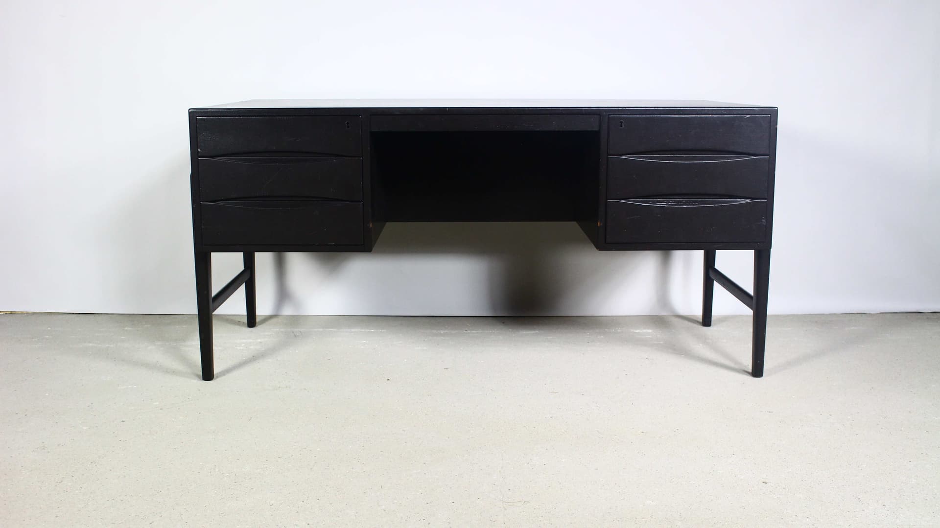 Biurko vintage proj. A. Vodder, lata 60 - 325757