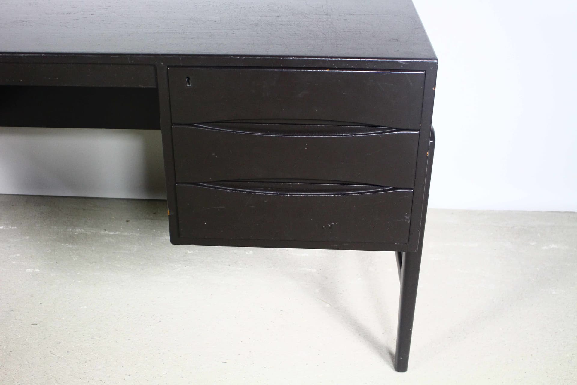 Biurko vintage proj. A. Vodder, lata 60 - 325753