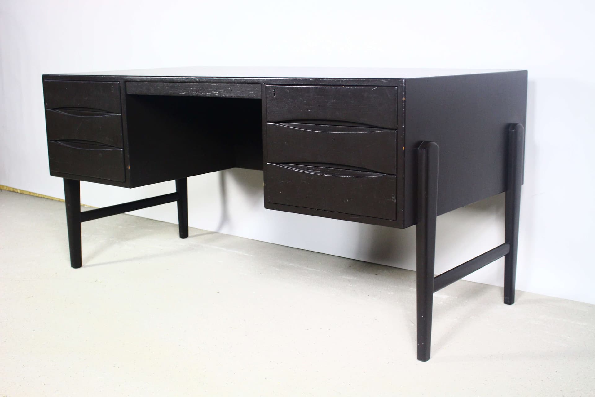 Biurko vintage proj. A. Vodder, lata 60 - 325756