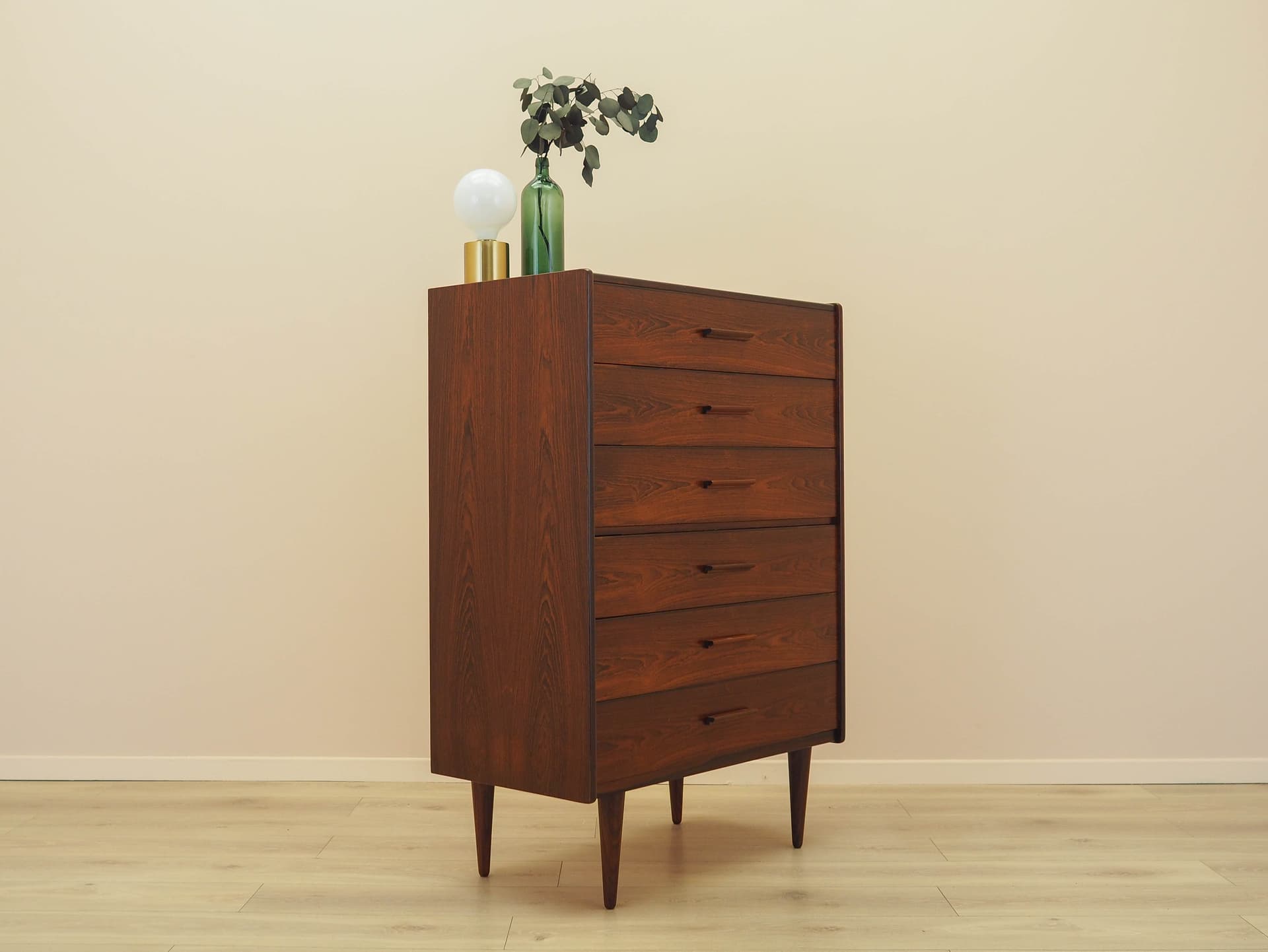 Sideboard, brown red rosewood, Denmark, 1970s. - 325991