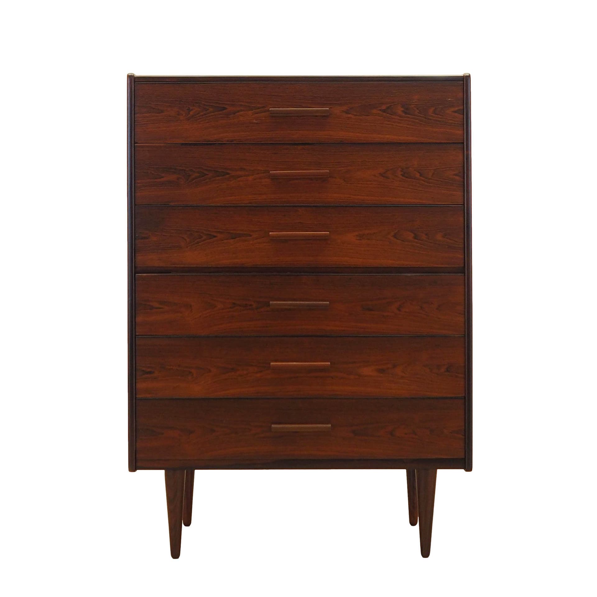 Sideboard, brown red rosewood, Denmark, 1970s.