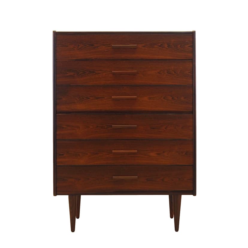 Sideboard, brown red rosewood, Denmark, 1970s.