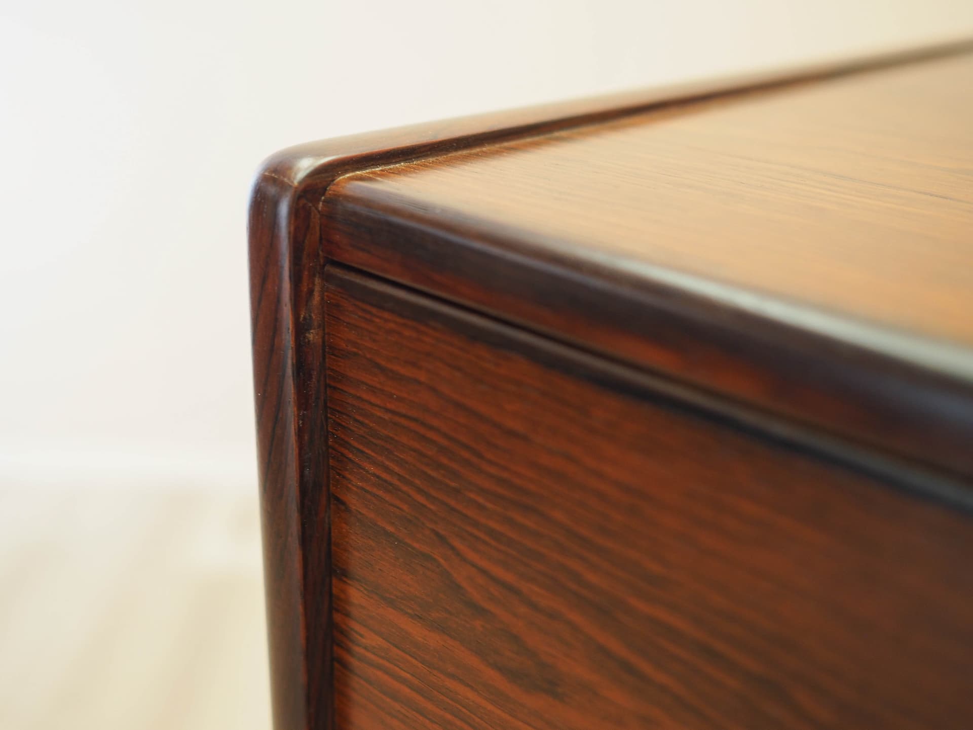 Sideboard, brown red rosewood, Denmark, 1970s. - 325994