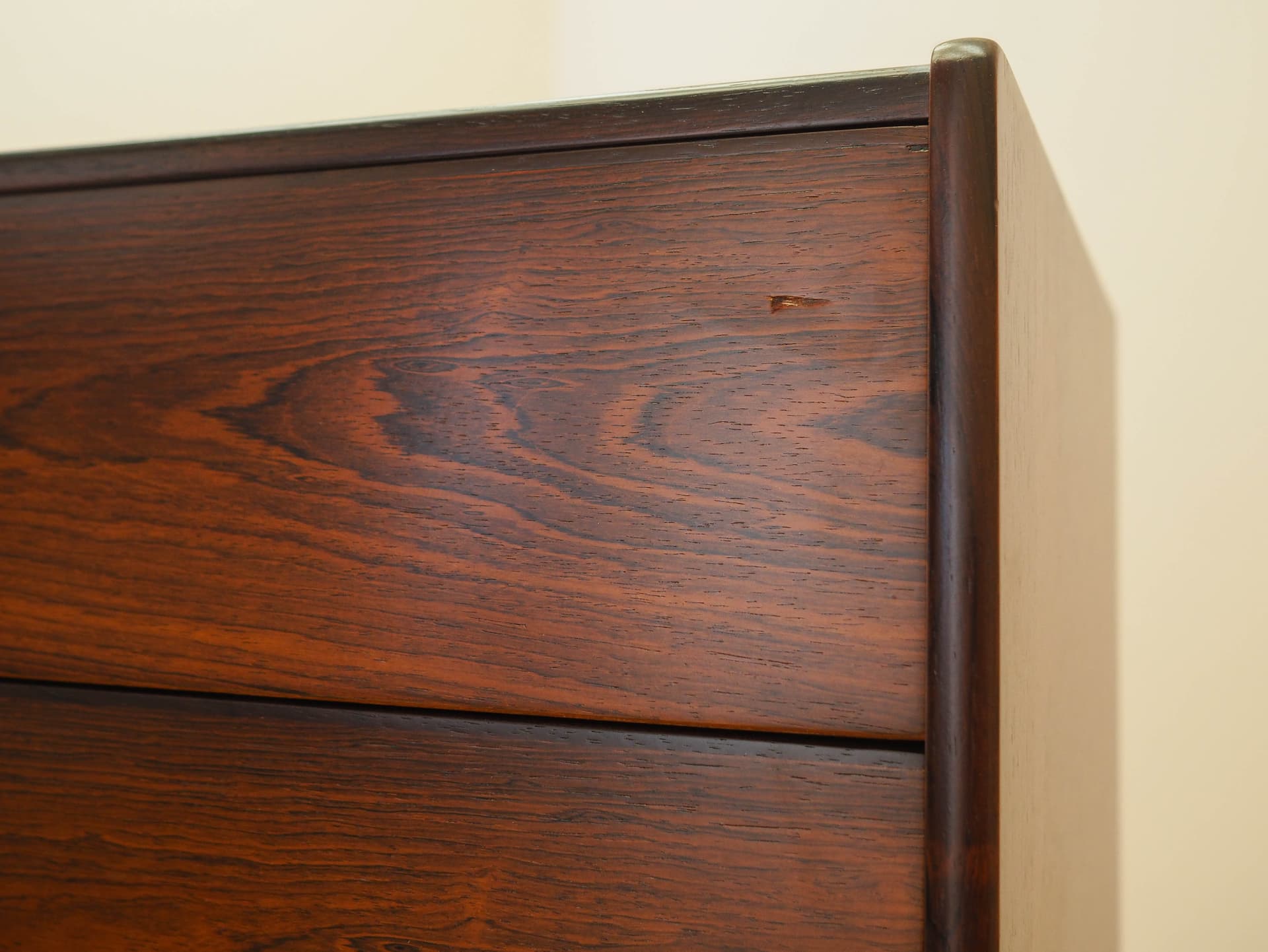 Sideboard, brown red rosewood, Denmark, 1970s. - 326000