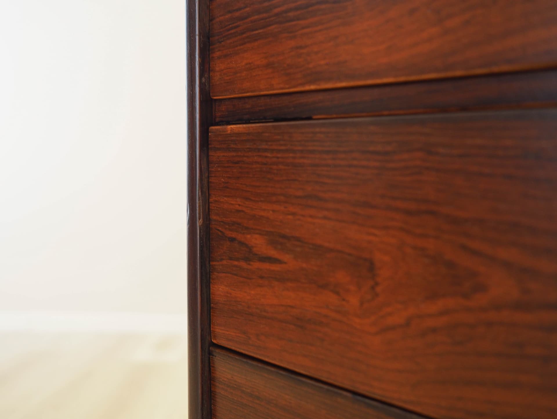 Sideboard, brown red rosewood, Denmark, 1970s. - 325993