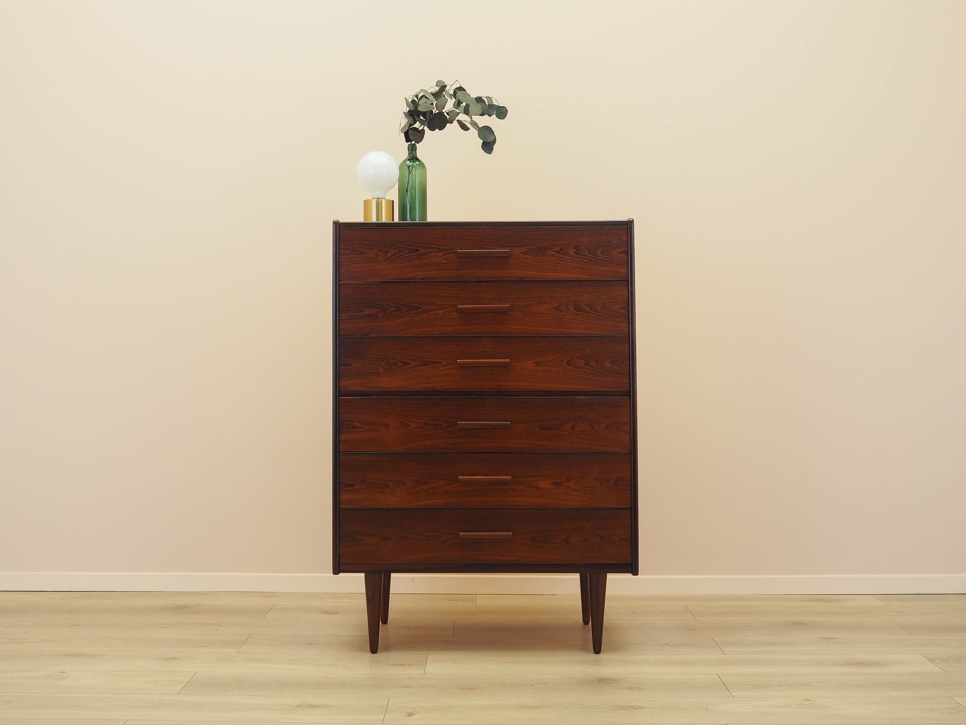 Sideboard, brown red rosewood, Denmark, 1970s. - 325988