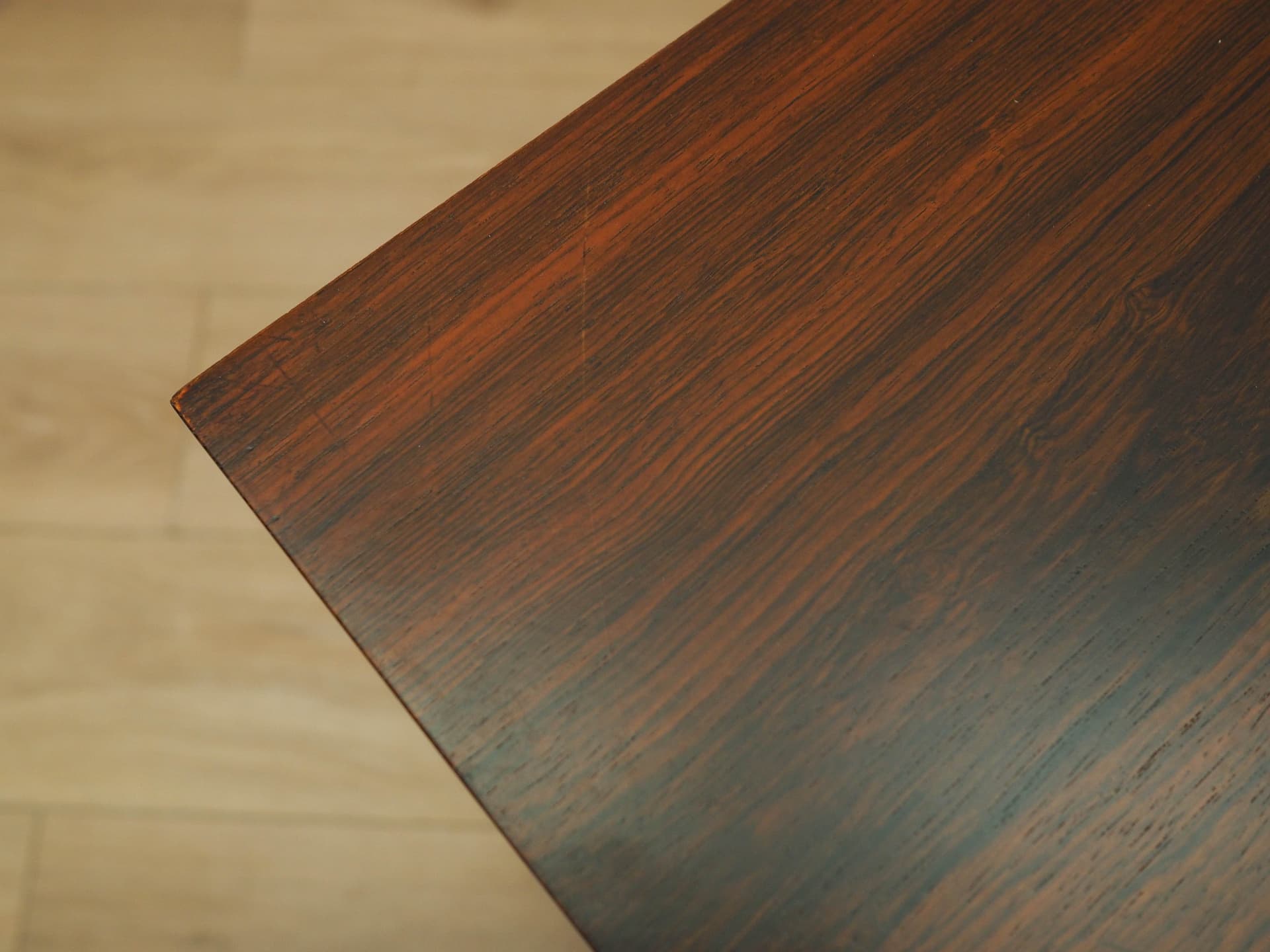 Cabinet, brown rosewood, black wood, Denmark, 1970s. - 326021