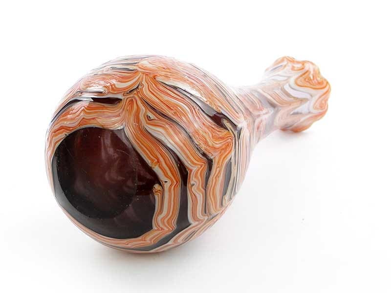 Mosaic Vase Multicolor, Soda-Lime Glass, by S. Mach, Ząbkowice, Poland, 1970s - 326337